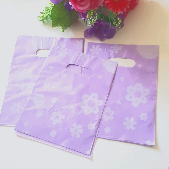 25 pcs Small Loot Bags Floral Design Favor Bags Treat Bags 5.5x6" In. - Picture 2 of 4